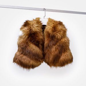 Speiser's Furs Red and Brown Fox Vest